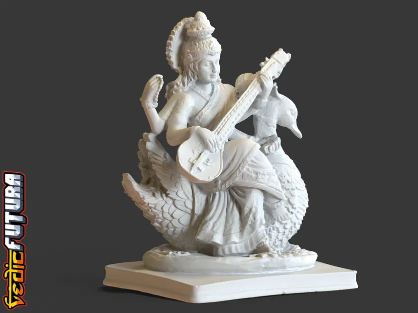 Hamsavahini, - "Người có Thiên Nga là Phương Tiện" Bà chúa của Tri Thức - Image 3