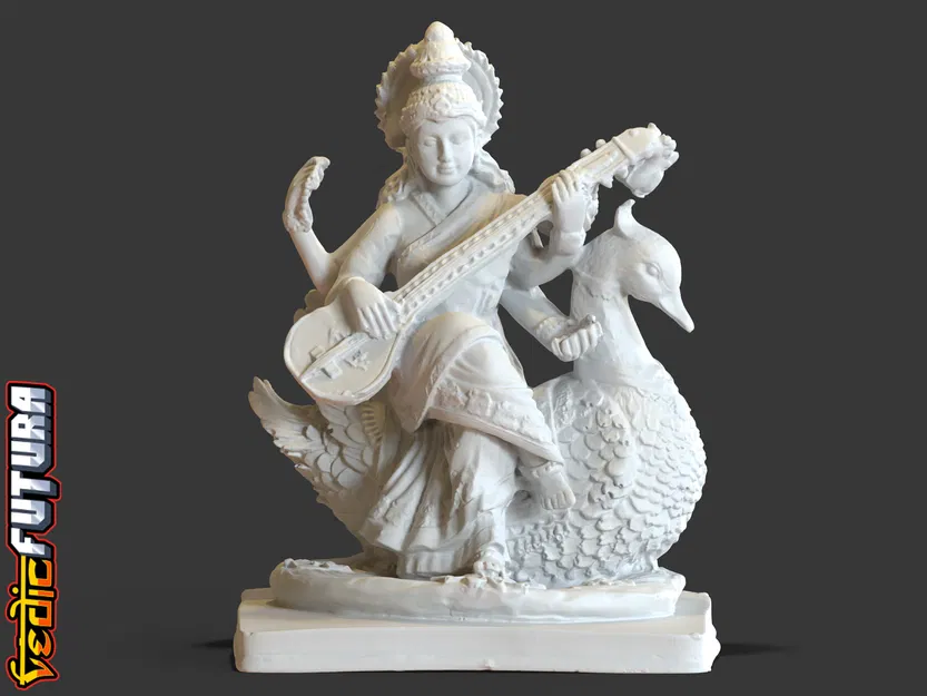 Hamsavahini, - "Người có Thiên Nga là Phương Tiện" Bà chúa của Tri Thức - Image 4