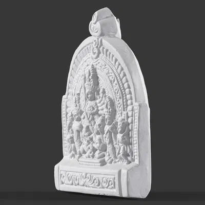 Nữ thần Durga trong Trận chiến Hoành tráng bằng Đất nung