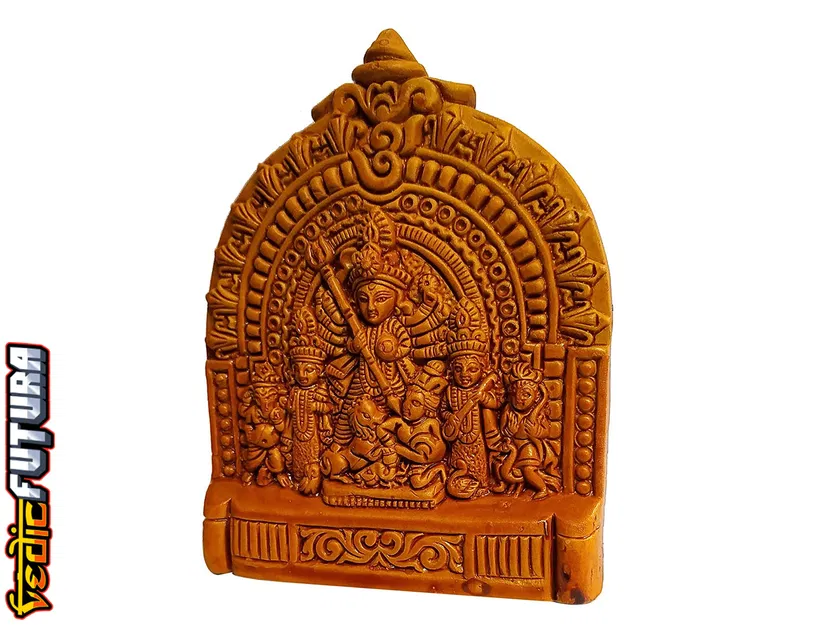 Nữ thần Durga trong Trận chiến Hoành tráng bằng Đất nung - Image 7
