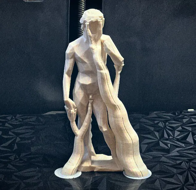 Tượng David của Michelangelo Phong Cách Low Poly - Image 3