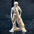 Tượng David của Michelangelo Phong Cách Low Poly - Thumbnail 3