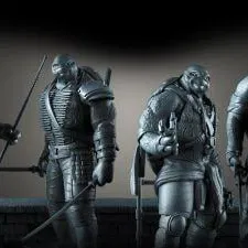 Mô hình 3D Anh hùng Rùa Biến hình níveis