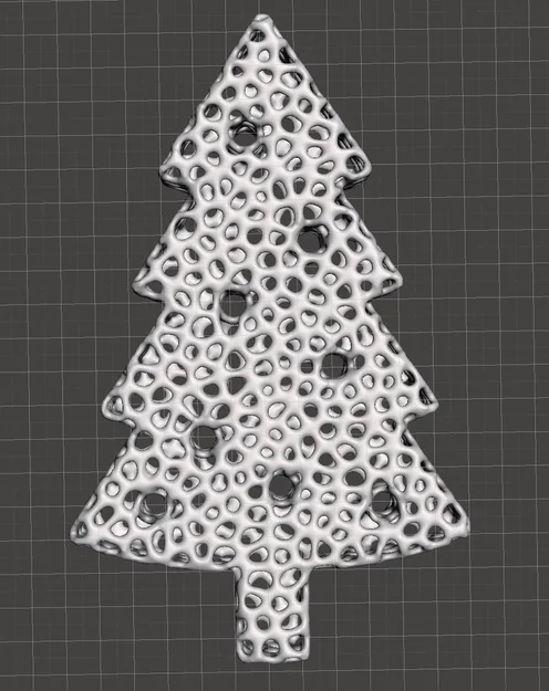Cây Thông Noel Voronoi - Image 3