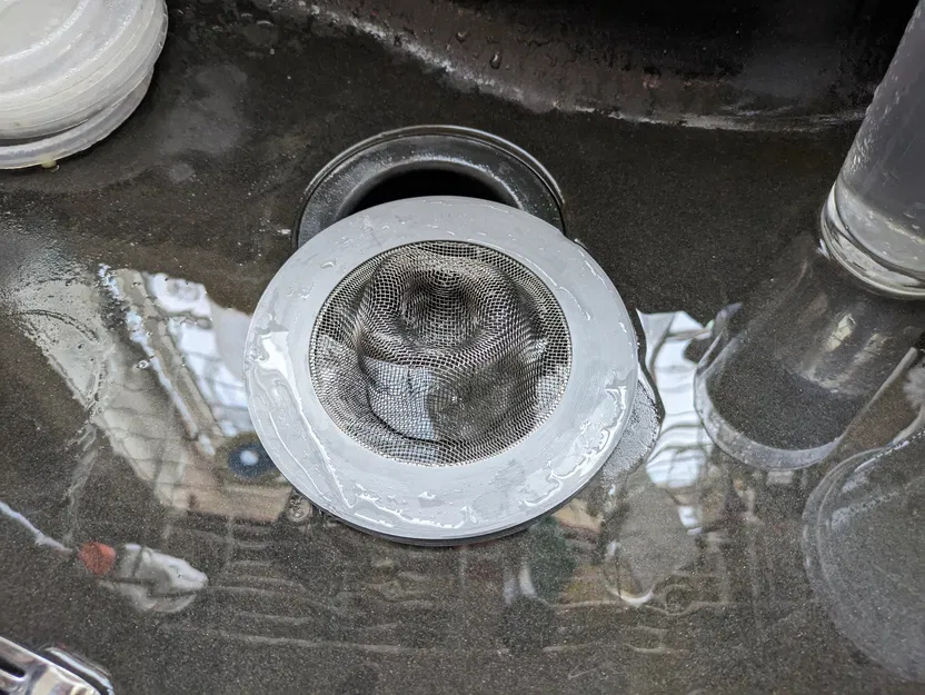 Adapter Chân Lọc Rác Bồn Rửa Chén Lưới Kim Loại (Có Thể Tùy Chỉnh) - Image 2