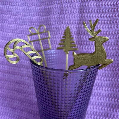 Que Khuấy Đồ Uống Giáng Sinh