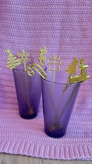 Que Khuấy Đồ Uống Giáng Sinh - Image 2