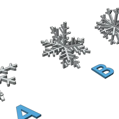 Tuyệt chiêu in bông tuyết dễ dàng vlocka vlocky