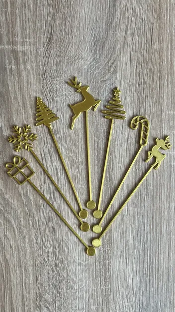 Que Khuấy Đồ Uống Giáng Sinh - Image 4