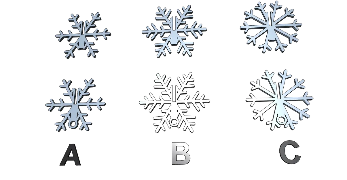 Tuyệt chiêu in bông tuyết dễ dàng vlocka vlocky - Image 2