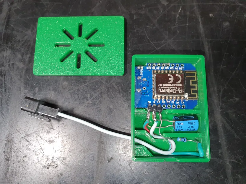 Hộp D1 Mini Cho Dự Án WLED Cải Thiện Khe Cắm USB - Image 1