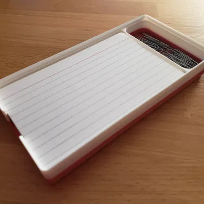 Thêm một khay đựng thẻ index Gridfinity nữa