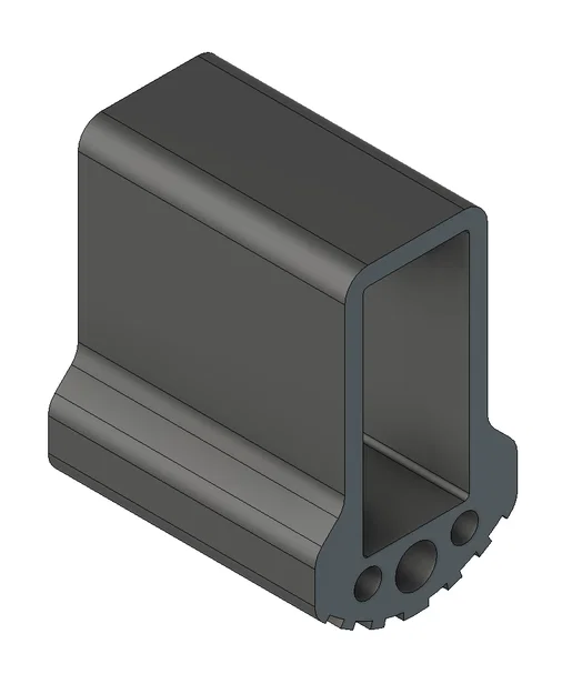Chân đế thang cho thanh nhôm tới 51x22mm - Image 1