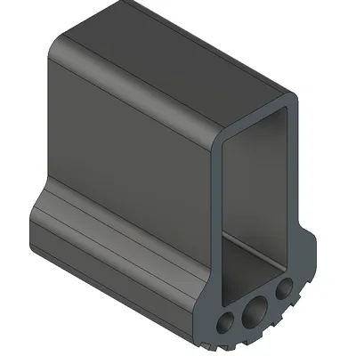 Chân đế thang cho thanh nhôm tới 51x22mm