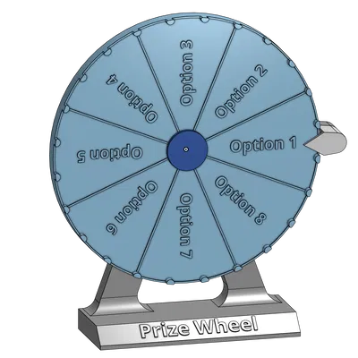 Bánh Xe Quay Thưởng (Spinning Prize Wheel)