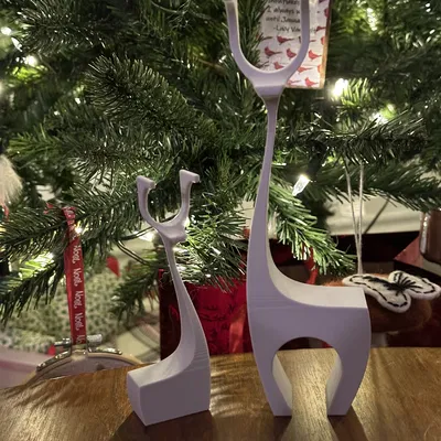 Tuần Lộc Giáng Sinh Phong Cách Mid Century Modern