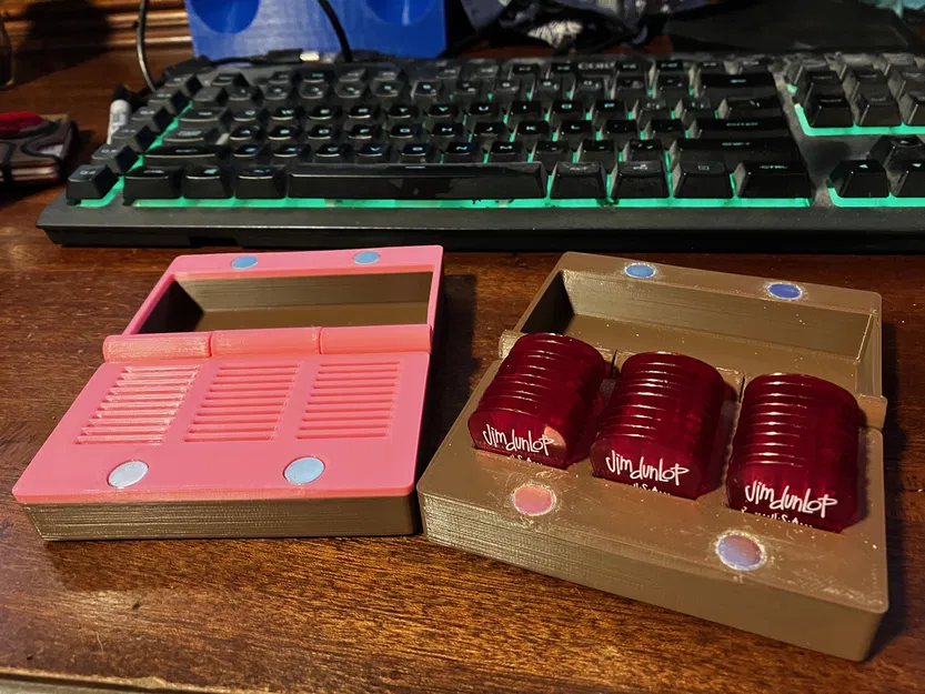 Hộp Đựng Pick Đàn Guitar In Liền - Image 1