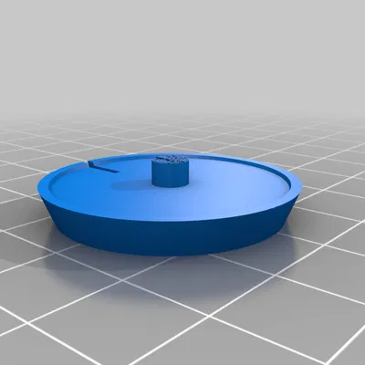 Móc Khóa Dao Cắt Chỉ Hình Miếng Bánh