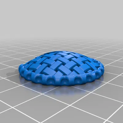 Móc Khóa Dao Cắt Chỉ Hình Miếng Bánh