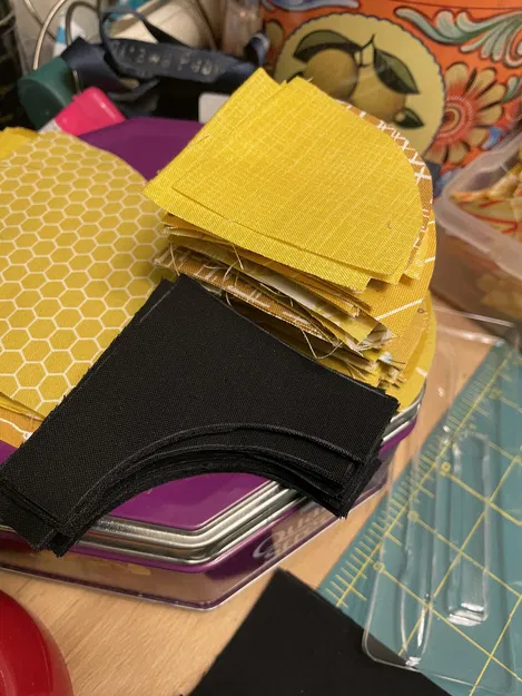 Khuôn Cắt Vải Khối "Drunkard's Path" - Image 2