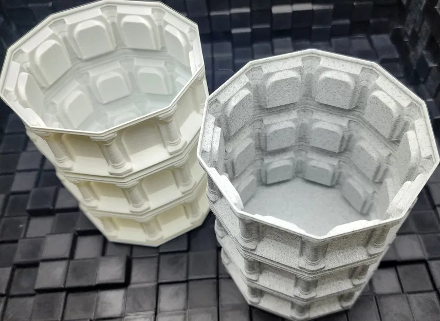 Chậu Hoa Vòm Kiểu Gothic Xoắn Ốc - Image 2