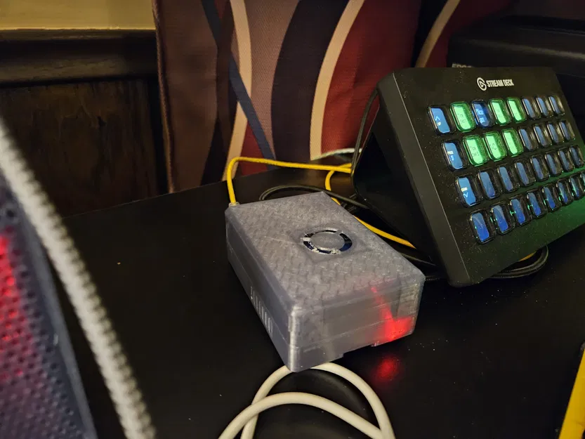 Vỏ Case Raspberry Pi 4 B + Waveshare PoE HAT - Image 2