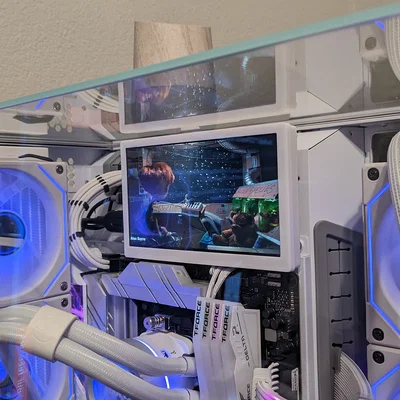 Hệ Thống Gắn Màn Hình LCD 7" Cho O11 Vision
