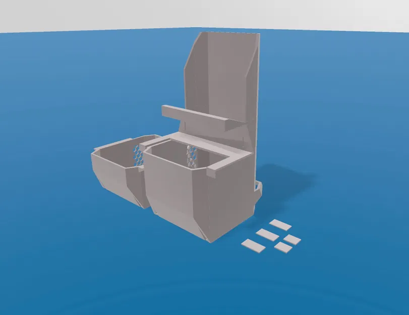 Thùng rác cạnh bàn Bambu A1 (bàn Ikea Lack) - Image 3