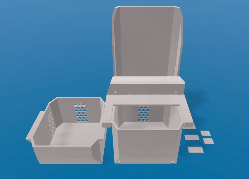 Thùng rác cạnh bàn Bambu A1 (bàn Ikea Lack) - Image 5