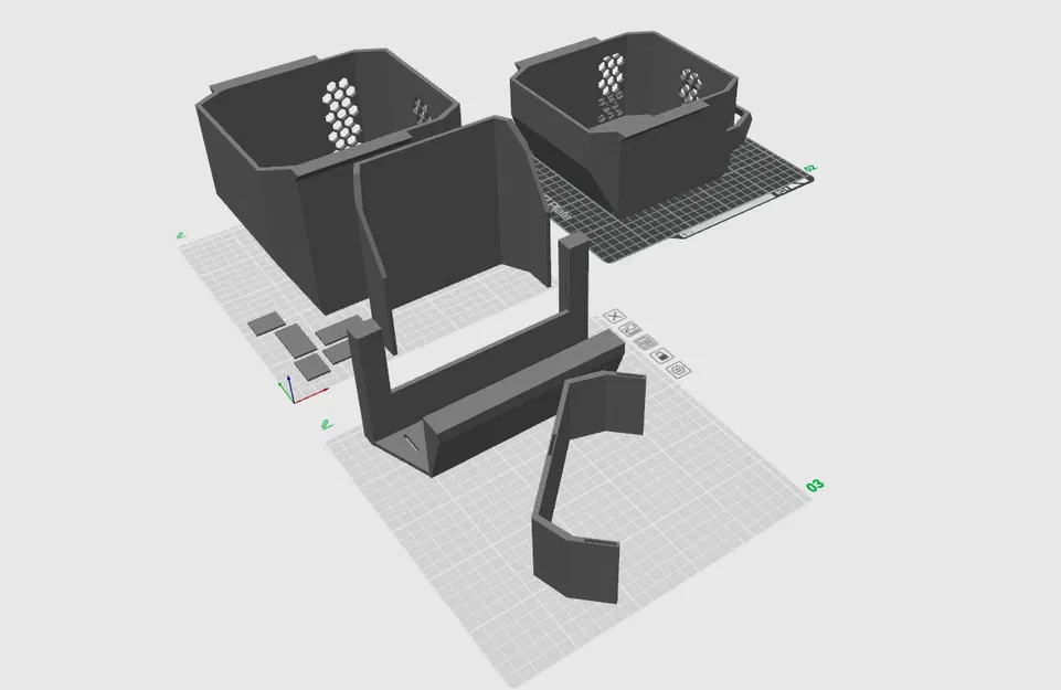 Thùng rác cạnh bàn Bambu A1 (bàn Ikea Lack) - Image 6