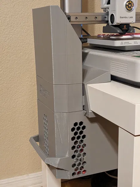 Thùng rác cạnh bàn Bambu A1 (bàn Ikea Lack) - Image 8