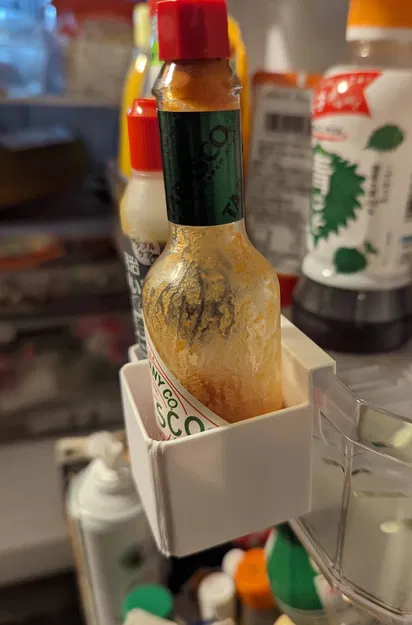 Hộp treo cửa tủ lạnh đựng chai lọ nhỏ và sốt - Image 3