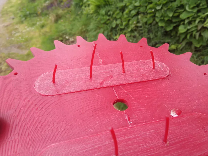 Bánh Xe Gai Hơn Cho Landroid L2000 WR155E L In Được Trên Bàn 220mm - Image 3