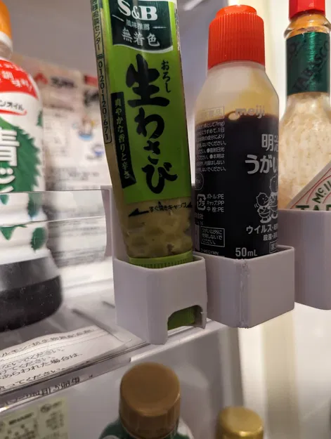 Hộp treo cửa tủ lạnh đựng chai lọ nhỏ và sốt - Image 5