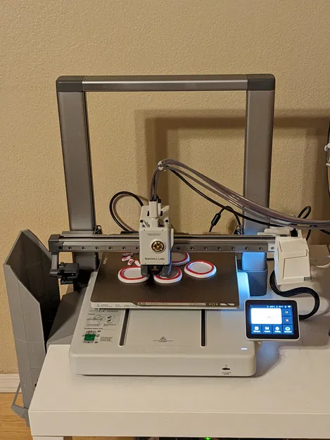 Thùng rác cạnh bàn Bambu A1 (bàn Ikea Lack) - Image 11