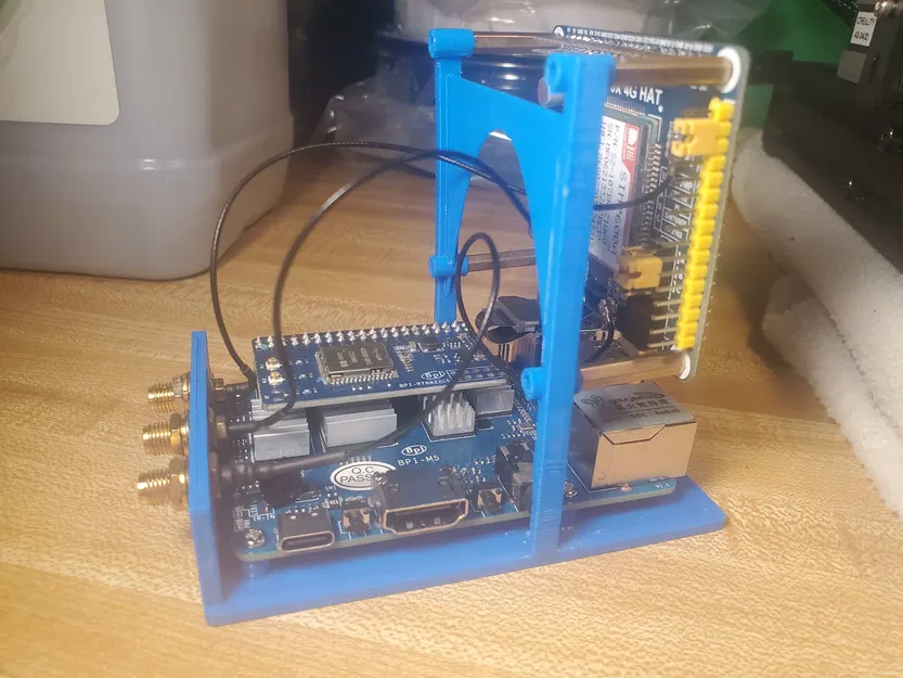 Khung Gắn Pi + SIM7600X Để Debug - Image 7