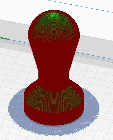 탬퍼 58mm Máy Pha Cà Phê - Bản Prototype - Image 1