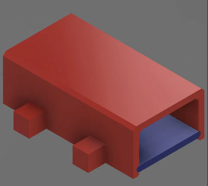 Chặn Dây Trough Dành Cho Ender 3 Pro - Image 1