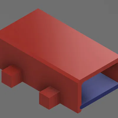 Chặn Dây Trough Dành Cho Ender 3 Pro