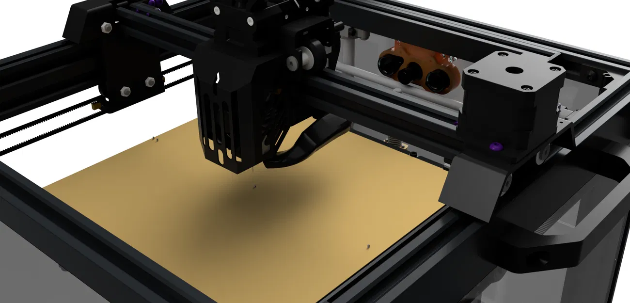 Tấm che mặt camera Pi hồng ngoại cho Ender 5 S1 có tủ - Image 1