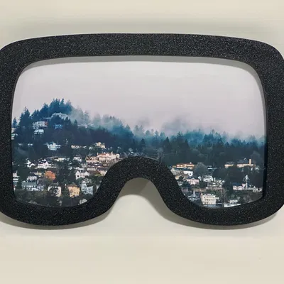 Khung Ảnh Hình Kính Trượt Tuyết (5x7")