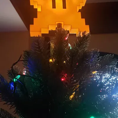Ngôi Sao Cây Thông Noel Hình Mario