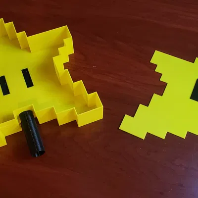 Ngôi Sao Cây Thông Noel Hình Mario