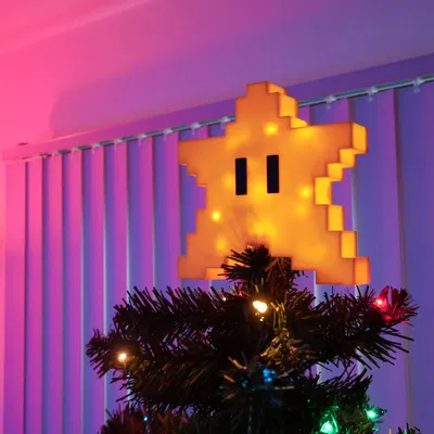 Ngôi Sao Cây Thông Noel Siêu Nhân Mario