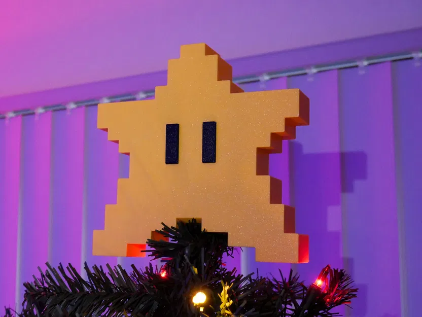 Ngôi Sao Cây Thông Noel Siêu Nhân Mario - Image 3