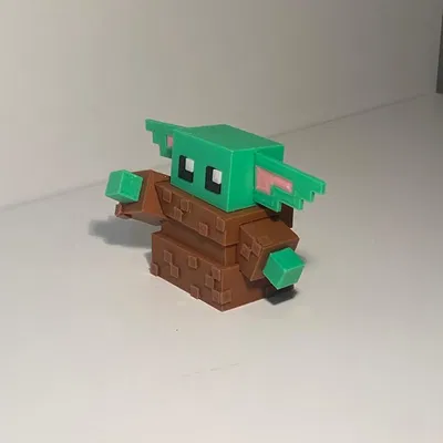 BABY YODA LOW POLY