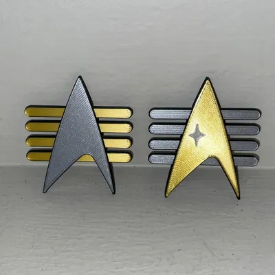 Huy hiệu Combadge Vũ trụ Song song Star Trek
