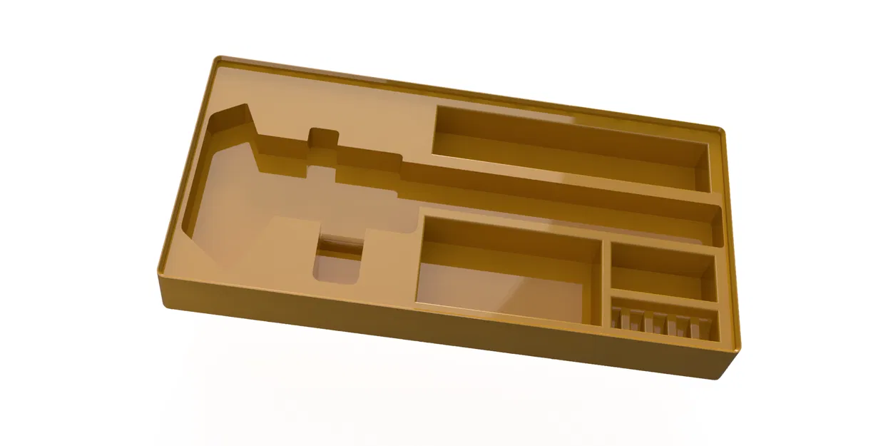 Giá Đỡ Thước Kẹp / Pin / Dụng Cụ Gridfinity - Image 1