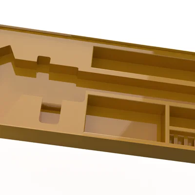 Giá Đỡ Thước Kẹp / Pin / Dụng Cụ Gridfinity