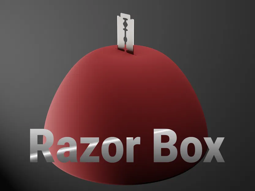 Hộp đựng dao cạo râu hai cạnh đã qua sử dụng - Image 1